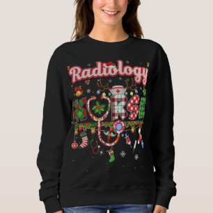 Christmas Radiology Nurse Reindeer Xmas Ornament S Sweatshirt