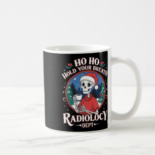 Christmas Radiology Tech Skeleton Xray Tech Ct Mri Coffee Mug