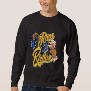 Christmas Rag 2 Riches Sneaker Matching 350 V2 Mx Sweatshirt