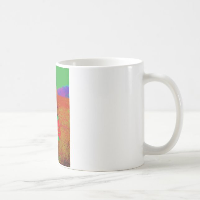 Christmas Rainbow Horse Coffee Mug (Right)