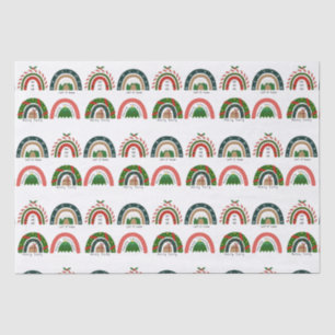 Christmas Rainbow Let it Snow   Tissue Paper