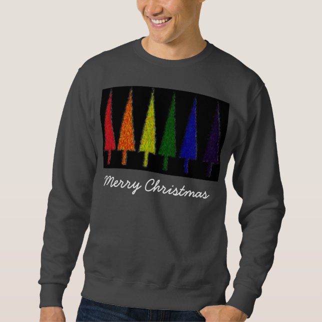 Christmas Rainbow Sweatshirt (Front)