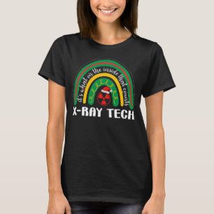 Christmas Rainbow Xray Tech Radiology Radiologist T-Shirt