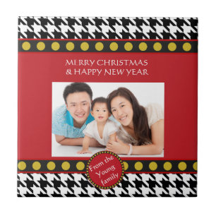 Christmas range Dogtooth, Houndstooth Tile