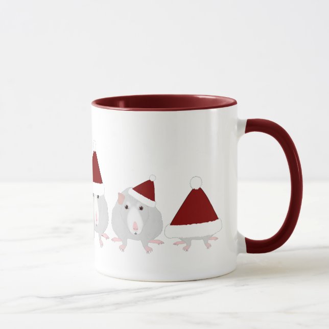 Christmas Rats Mug (Right)