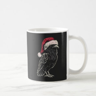 Christmas Raven  Coffee Mug