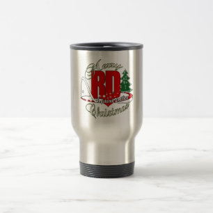 CHRISTMAS RD REGISTERED DIETITIAN TRAVEL MUG