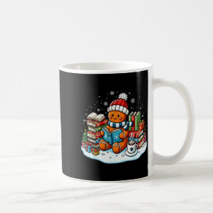 Christmas Reading Book Lover Bookworm Librarian Gi Coffee Mug