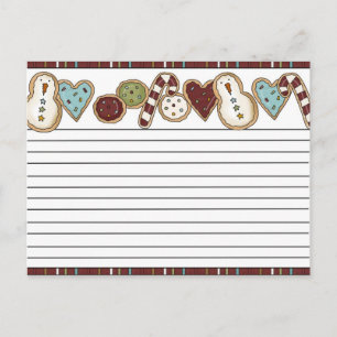 Christmas Recipe Cards