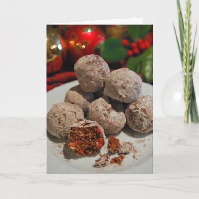 Christmas Recipe Greeting Card (Front)