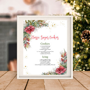 Christmas Recipe Poster