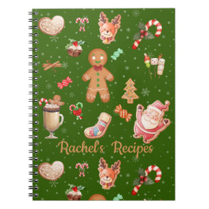 Christmas Recipes Notebook