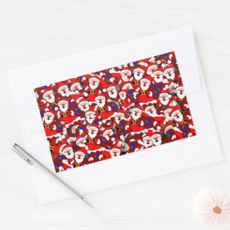 Christmas Rectangular Sticker