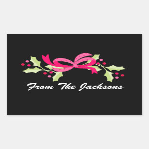 Christmas Rectangular Sticker