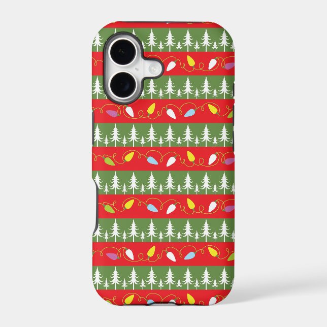 christmas red and green pattern (Back)