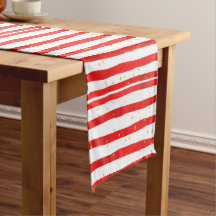 Christmas Red And White Striped 