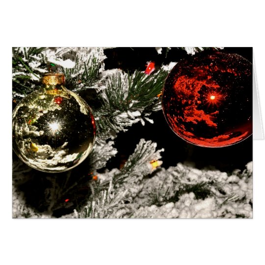 "Christmas Red" Card