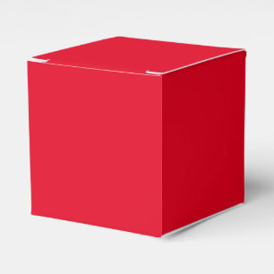 Christmas Red Favour Box