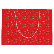 Christmas Red Gift Bag