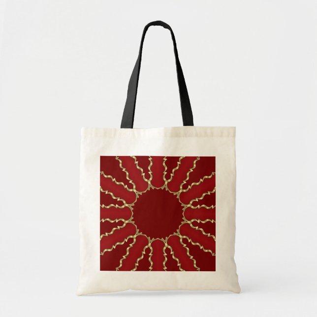 Christmas Red God Decorative Holiday Tote Bag (Front)