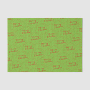 CHRISTMAS red seamless pattern with LINES Tissue Paper