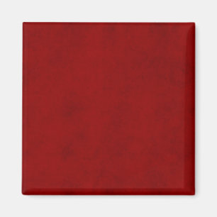 Christmas Red Solid Holiday Colour Background Magnet
