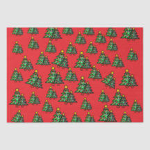 Christmas Red Tissue Paper