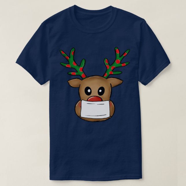 christmas reindeer 1 T-Shirt (Design Front)