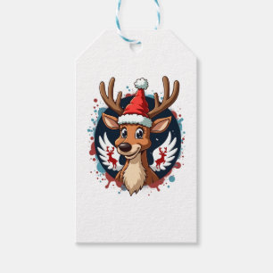 christmas Reindeer (2) Gift Tags