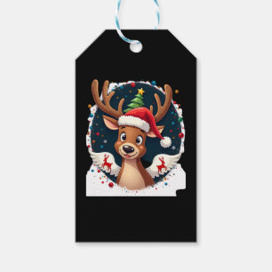 christmas Reindeer (2) Gift Tags