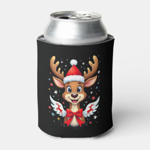 christmas Reindeer (3) Can Cooler