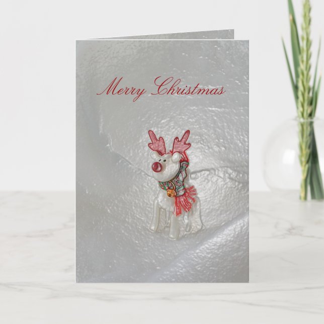 Christmas Reindeer Card by Janz (Front)