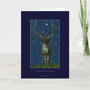 Christmas Reindeer Holiday Card