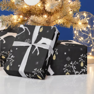 Christmas Reindeer Holiday wrapping paper