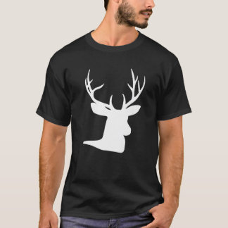 Christmas Reindeer Hunter Deer Meat Hunting Reinde T-Shirt