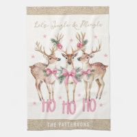 Christmas Reindeer Jingle & Mingle Personalised