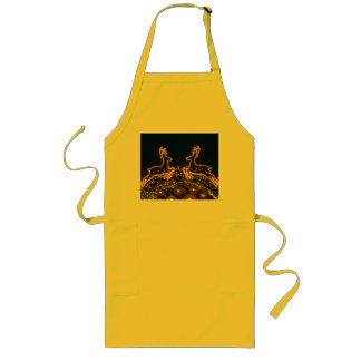 Christmas reindeer long apron