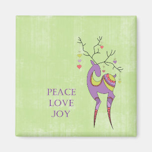 Christmas Reindeer Magnet