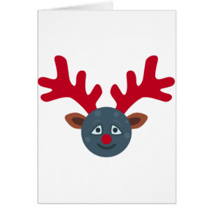 christmas reindeer moon emoji