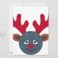christmas reindeer moon emoji
