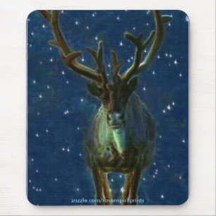 Christmas Reindeer Mouse Mat