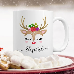 Christmas Reindeer Mug