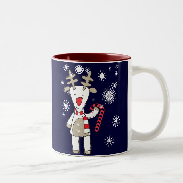 Christmas Reindeer Mug (Right)