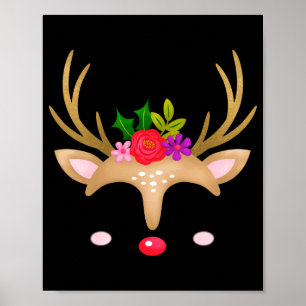 Christmas Reindeer  Poster