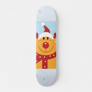 Christmas Reindeer Skateboard