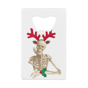christmas reindeer skeleton