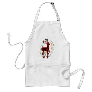 Christmas reindeer standard apron