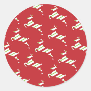 christmas reindeer stickers