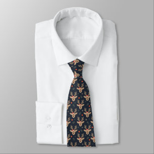 Christmas Reindeer Tie