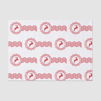 Christmas reindeer tissue paper